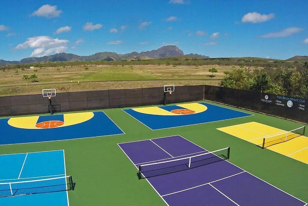 New - 7Bd Farmhouse Estate - Ac Pool Slide Gym Pickleball Koloa