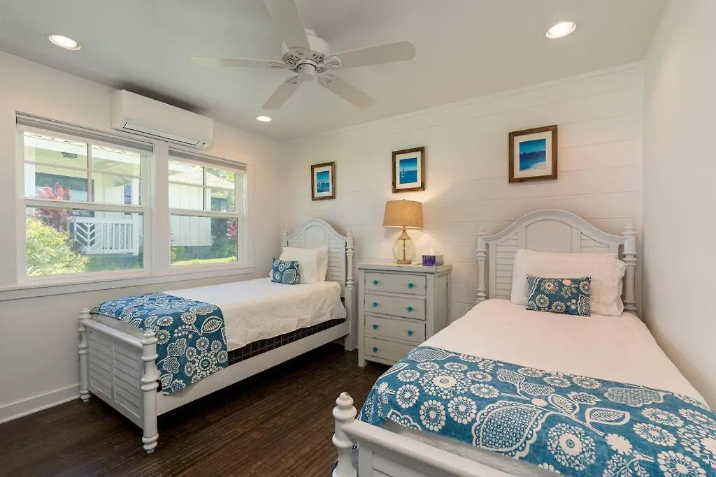 New - 7Bd Farmhouse Estate - Ac Pool Slide Gym Pickleball Koloa