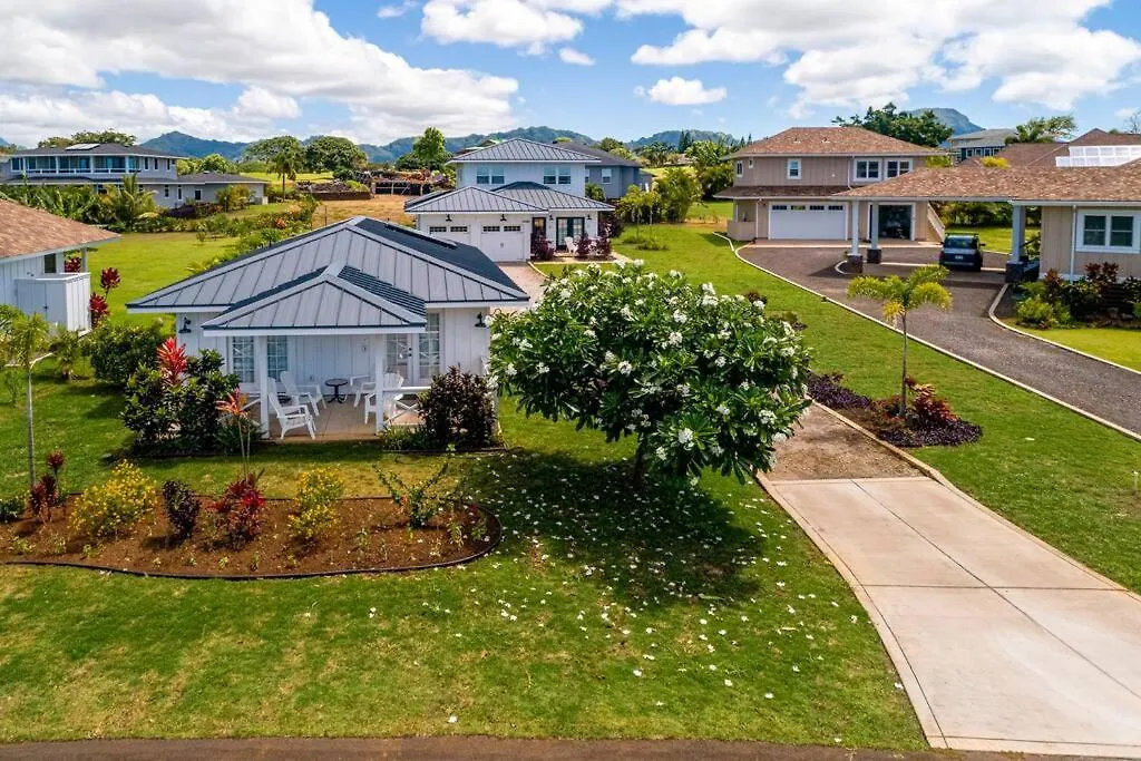 New - 7Bd Farmhouse Estate - Ac Pool Slide Gym Pickleball Koloa Holiday home
