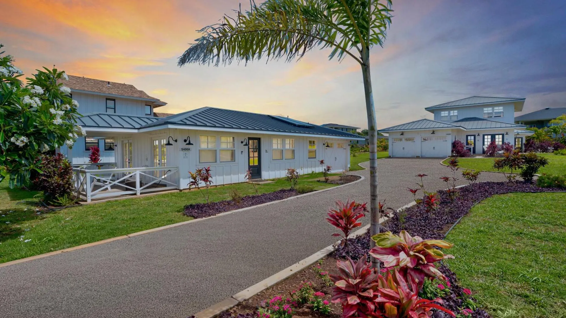 New - 7Bd Farmhouse Estate - Ac Pool Slide Gym Pickleball Koloa